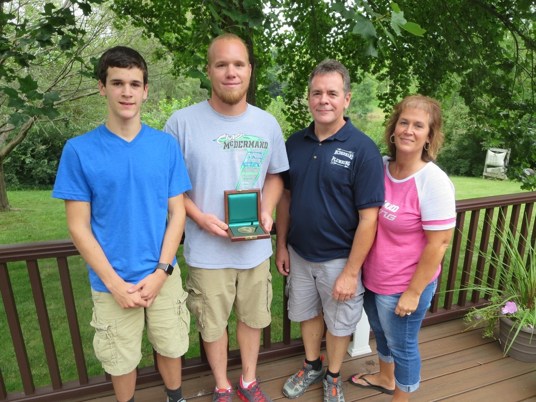 Carnegie Medal presentation to Andrew Baugh -- Carnegie Hero Fund