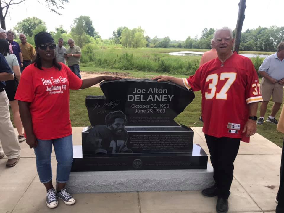 Joe Delaney memorial