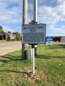 Roadway marker honors Carnegie hero