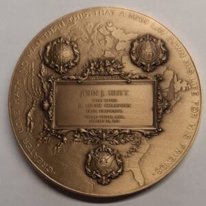 Carnegie Medal of John J. Hutt