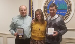 Carnegie Medal presentation to Carkhuff and Cote