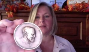 Carnegie Medal presentation to Hiedi Johnston